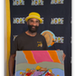 Brian "BYDEE man" Joseph holding a colorful painting in front of a 'HOPE' backdrop