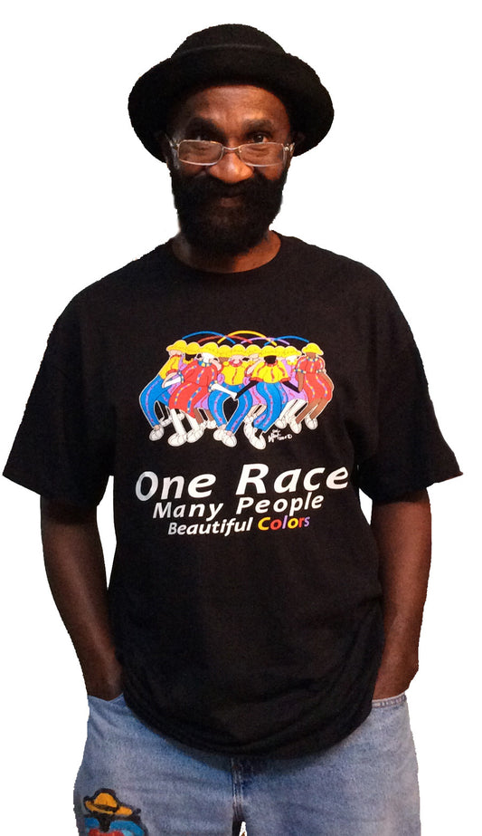 One Race-Many People- Beautiful Colors (Child/Adult)